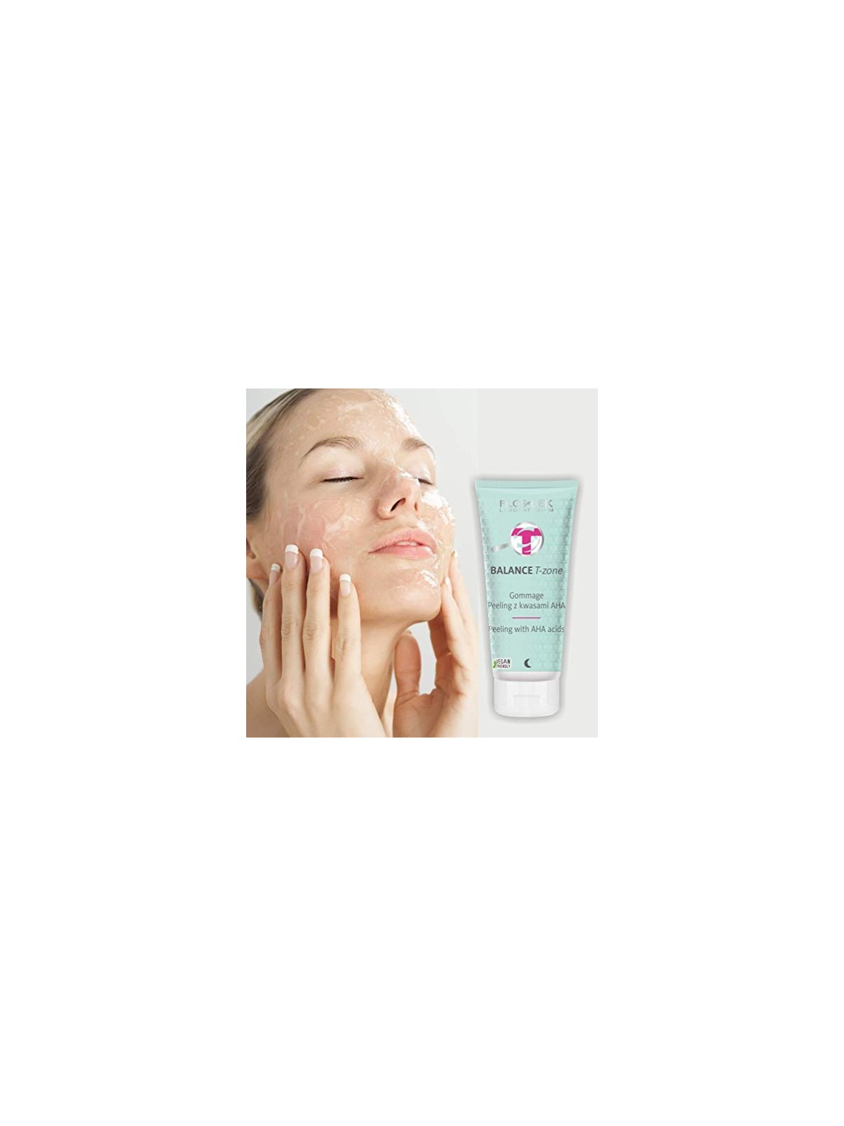 FLOSLEK Balance TZone Gommage peeling con acidi AHA 125ml