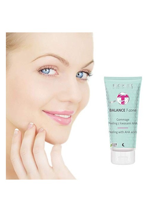 FLOSLEK Balance TZone Gommage peeling con acidi AHA 125ml