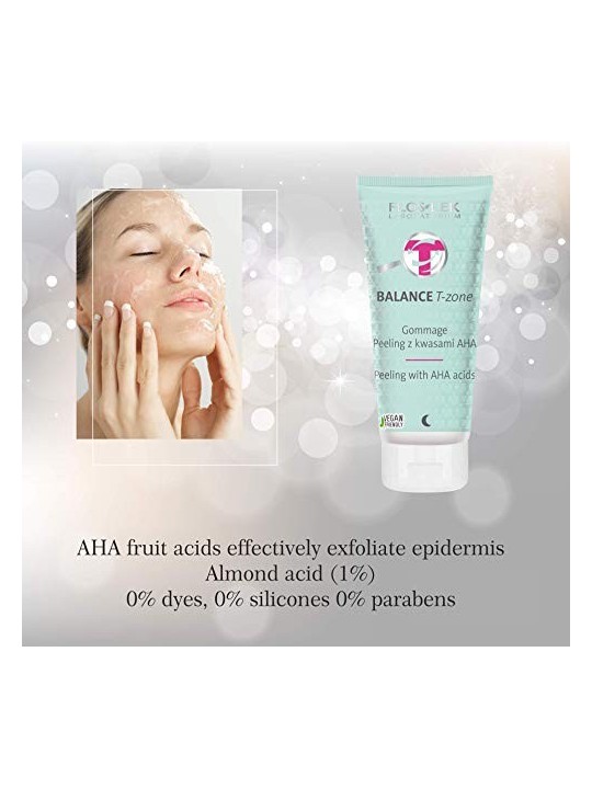 FLOSLEK Balance TZone Gommage peeling con acidi AHA 125ml