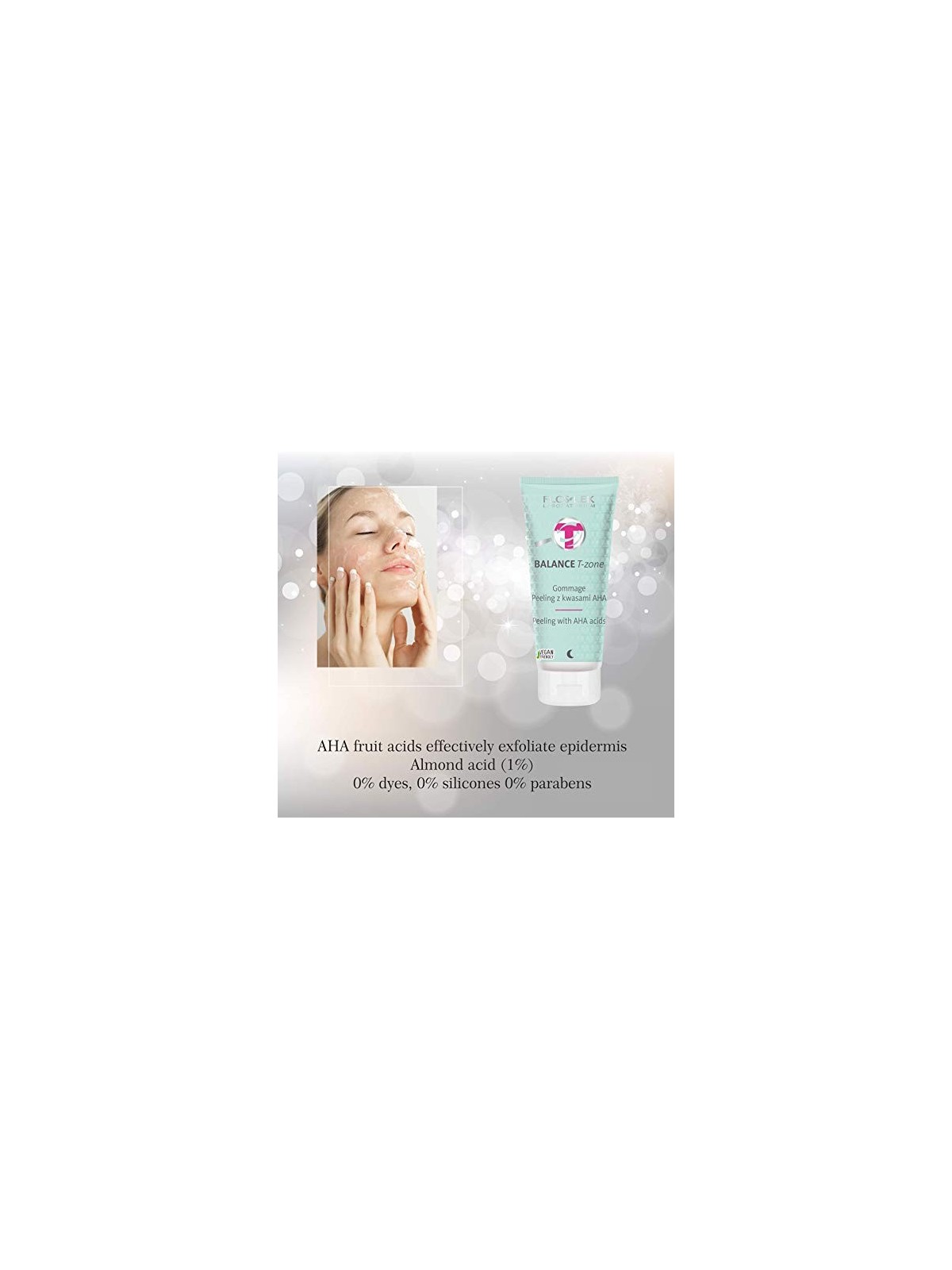 FLOSLEK Balance TZone Gommage peeling con acidi AHA 125ml