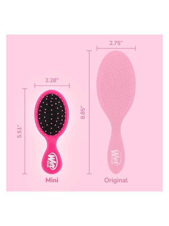 Wet Brush Mini Detangler Pink