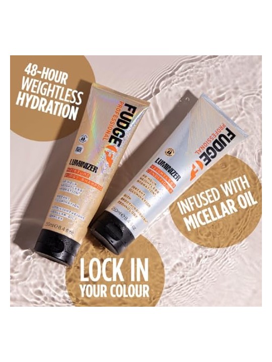 Balsamo Fudge Luminizer Weightless per capelli fini
