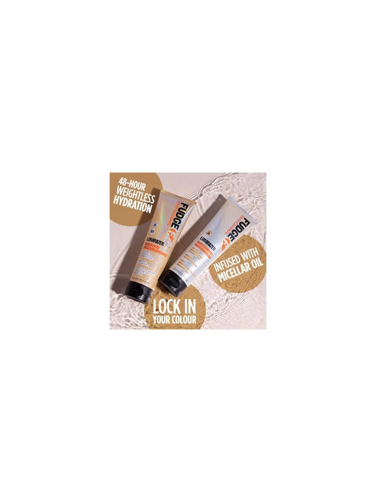 Balsamo Fudge Luminizer Weightless per capelli fini