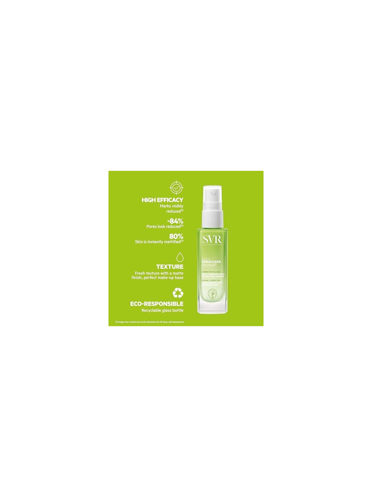 Svr Laboratoire Dermatologique SEBIACLEAR siero 30ml donna