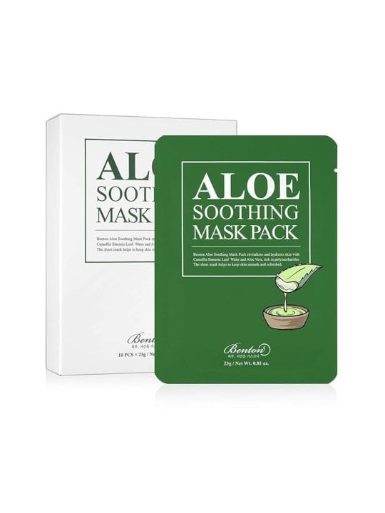 Maschera lenitiva all'aloe Benton 23 gr