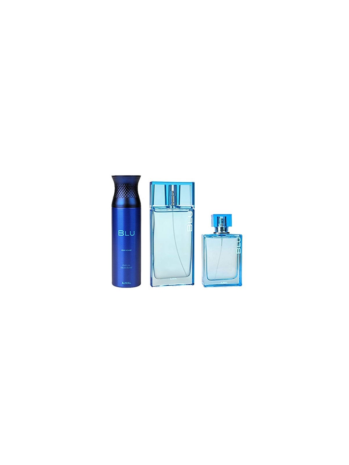 Ajmal Blu Dï¿½ï¿½rkovï¿½ï¿½ sada Eau de Parfum 90 ml deospray 200 ml a kolnsk voda 100 ml Uomo 90ml