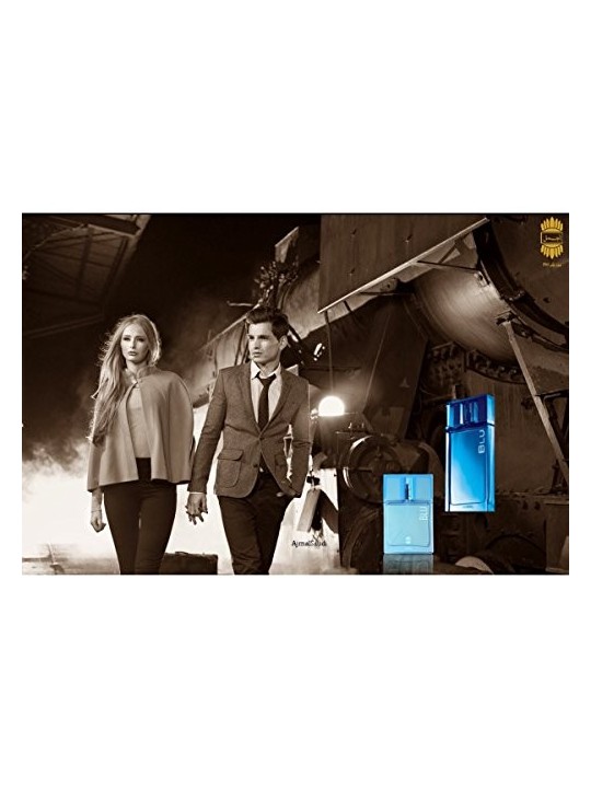 Ajmal Blu Dï¿½ï¿½rkovï¿½ï¿½ sada Eau de Parfum 90 ml deospray 200 ml a kolnsk voda 100 ml Uomo 90ml