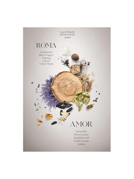 Laura Biagiotti Romamor Uomo EDT Spray 75ml