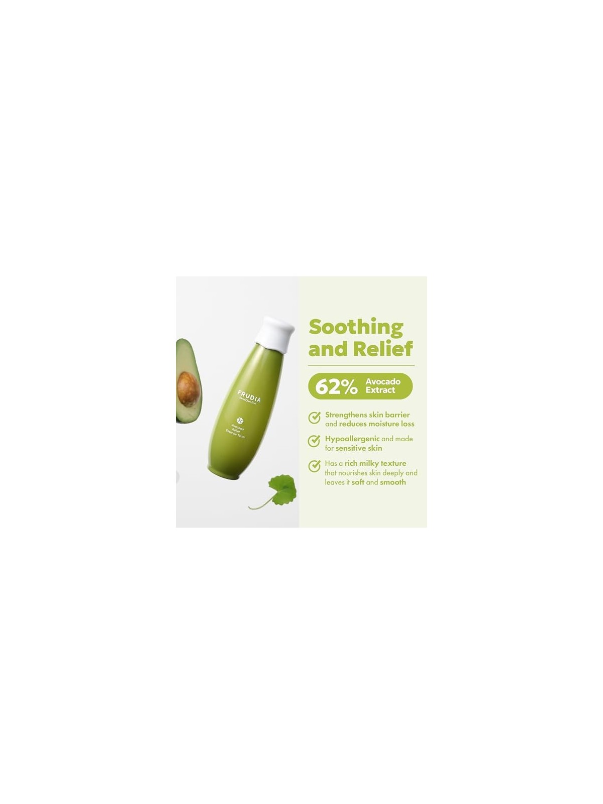 Avocado Relief Essence Toner FRUDIA 195ml