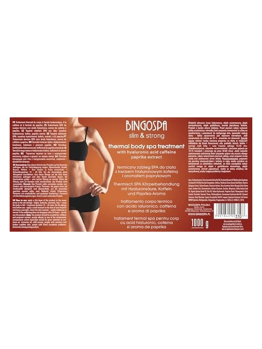 Trattamento corpo Thermal SPA con acido ialuronico 1000g