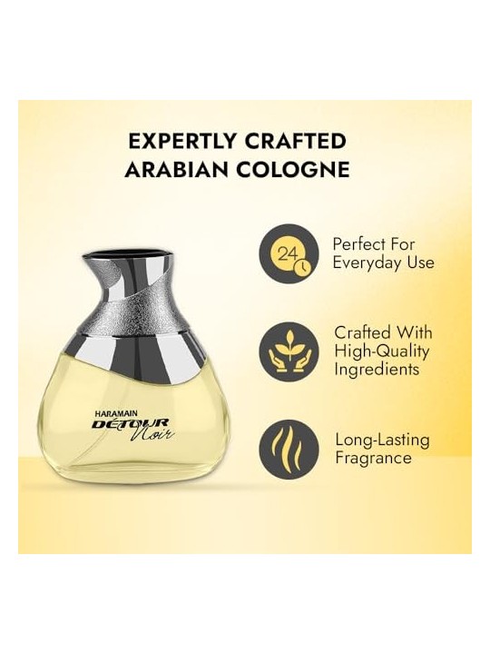 Profumo unisex Al Haramain Detour Noir 100ml