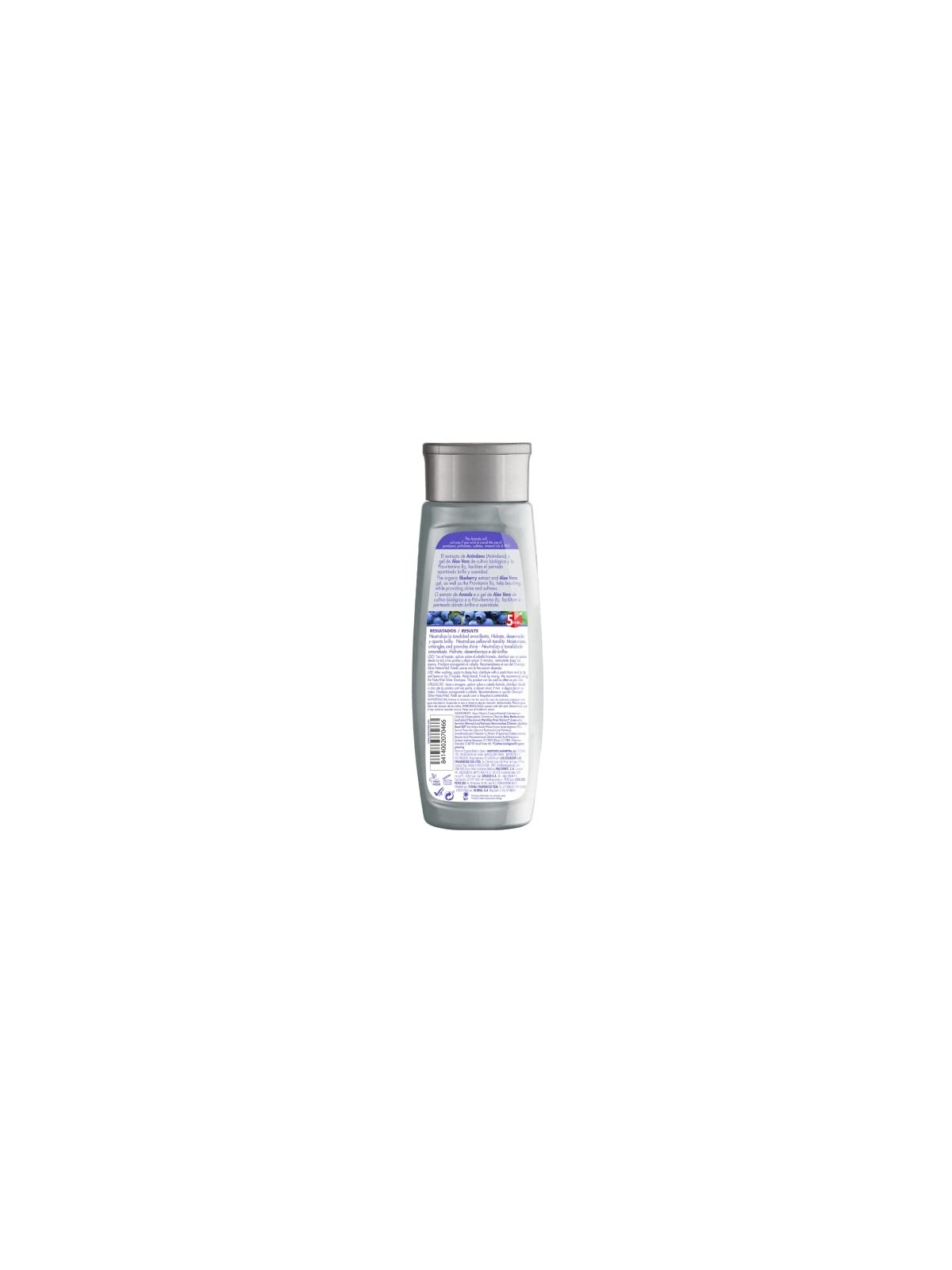 Natur Vital MASCARILLA SILVER per capelli bianchi o grigi 300ml donna