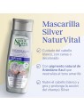 Natur Vital MASCARILLA SILVER per capelli bianchi o grigi 300ml donna