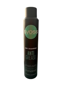 Syoss Shampoo Secco Anti Grassi per Capelli Rapidamente Shampoo Secco 200 ml Donna