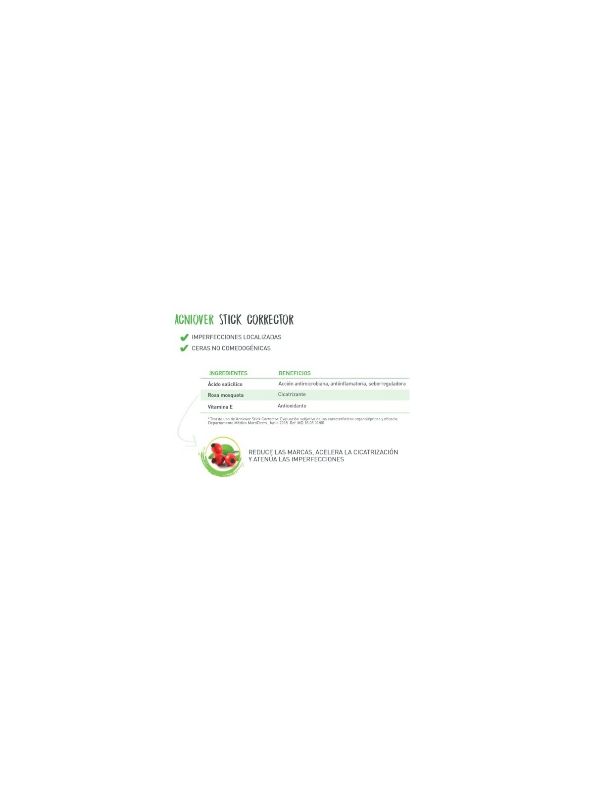 Martiderm Acniover Stick Correttore 15ml Unisex