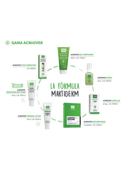 Martiderm Acniover Stick Correttore 15ml Unisex