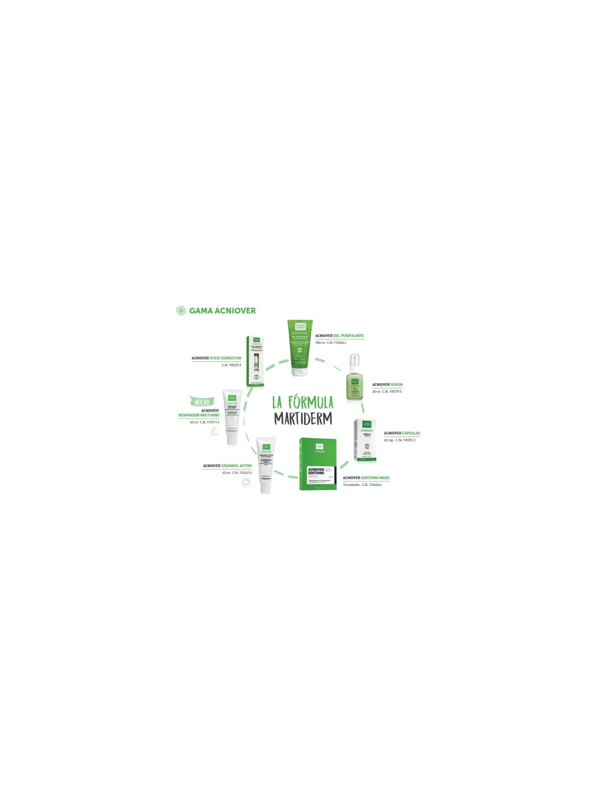 Martiderm Acniover Stick Correttore 15ml Unisex