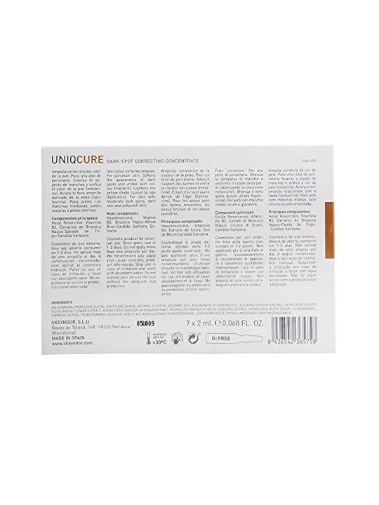 Skeyndor Uniqcure Dark-Spot Correcting Concentrate Set 14ml