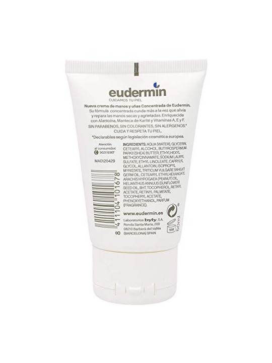 Eudermin CREMA MANI CONCENTRATA massima protezione 50ml unisex