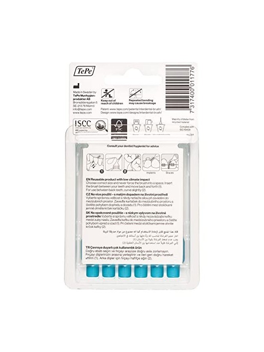 TEPE Original Interdental Brush scovolino interdentale 06mm 6pz