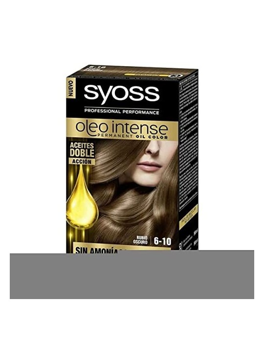 Syoss OLEO INTENSE colore capelli senza ammoniaca 6.10 - biondo scuro 5 unitï¿½ï¿½ donna