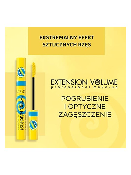 EVELINE Volume Push Up Black Mascara