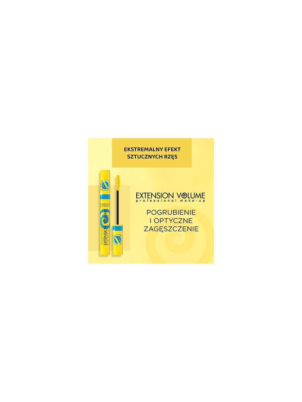 EVELINE Volume Push Up Black Mascara