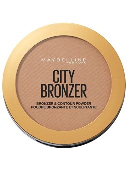 Maybelline CITY BRONZER bronzer e polvere per contorno 300deep cool donna