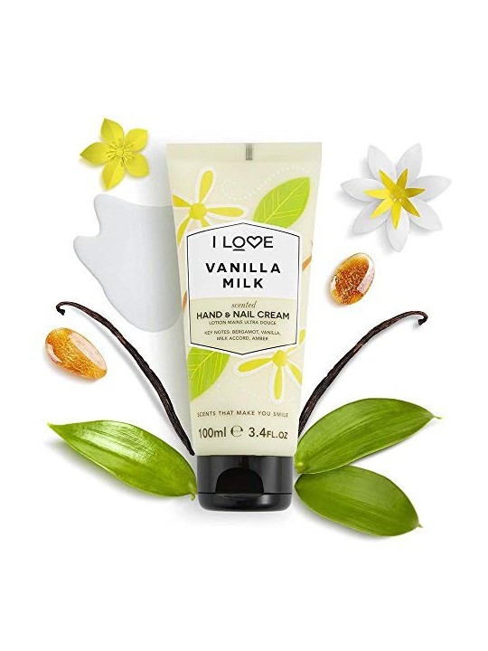 Latte alla Vaniglia Crema per Mani e Unghie 100ml Donna