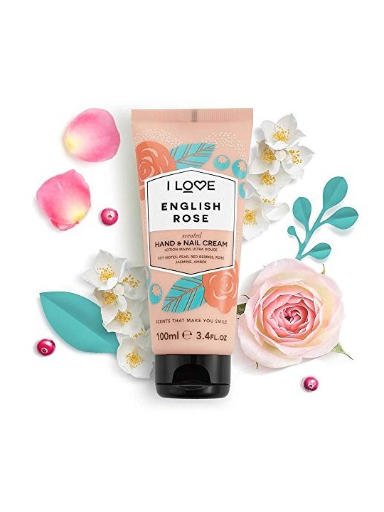Crema mani e unghie I love Signature Rosa Inglese