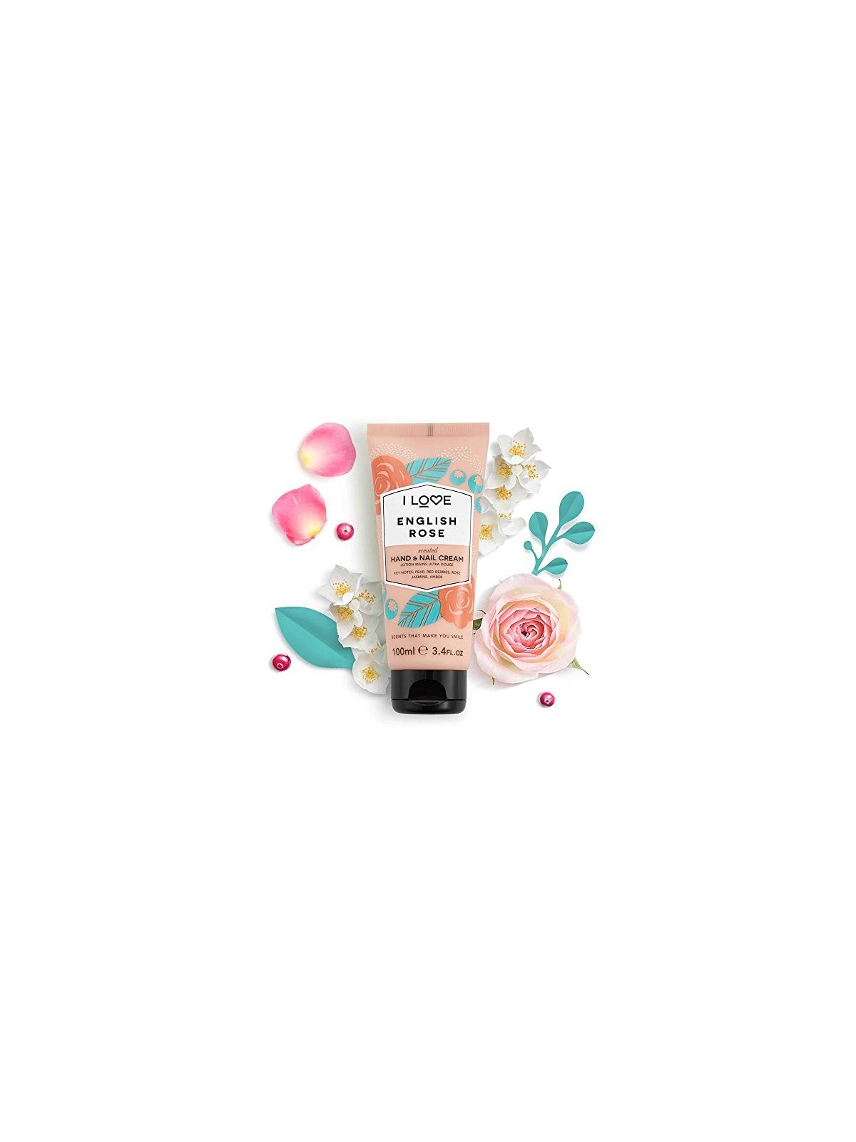 Crema mani e unghie I love Signature Rosa Inglese