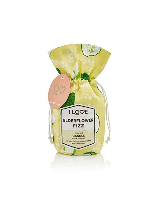 I Love Candela Profumata Elderflower Fizz Lampone 160 g Unisex