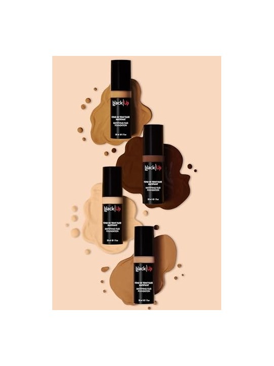Fondotinta Fluido Opacizzante Black Up 30ml Numero 01