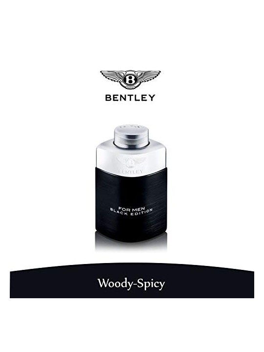 Bentley For Men Black Edition Eau De Parfum 100 ml man