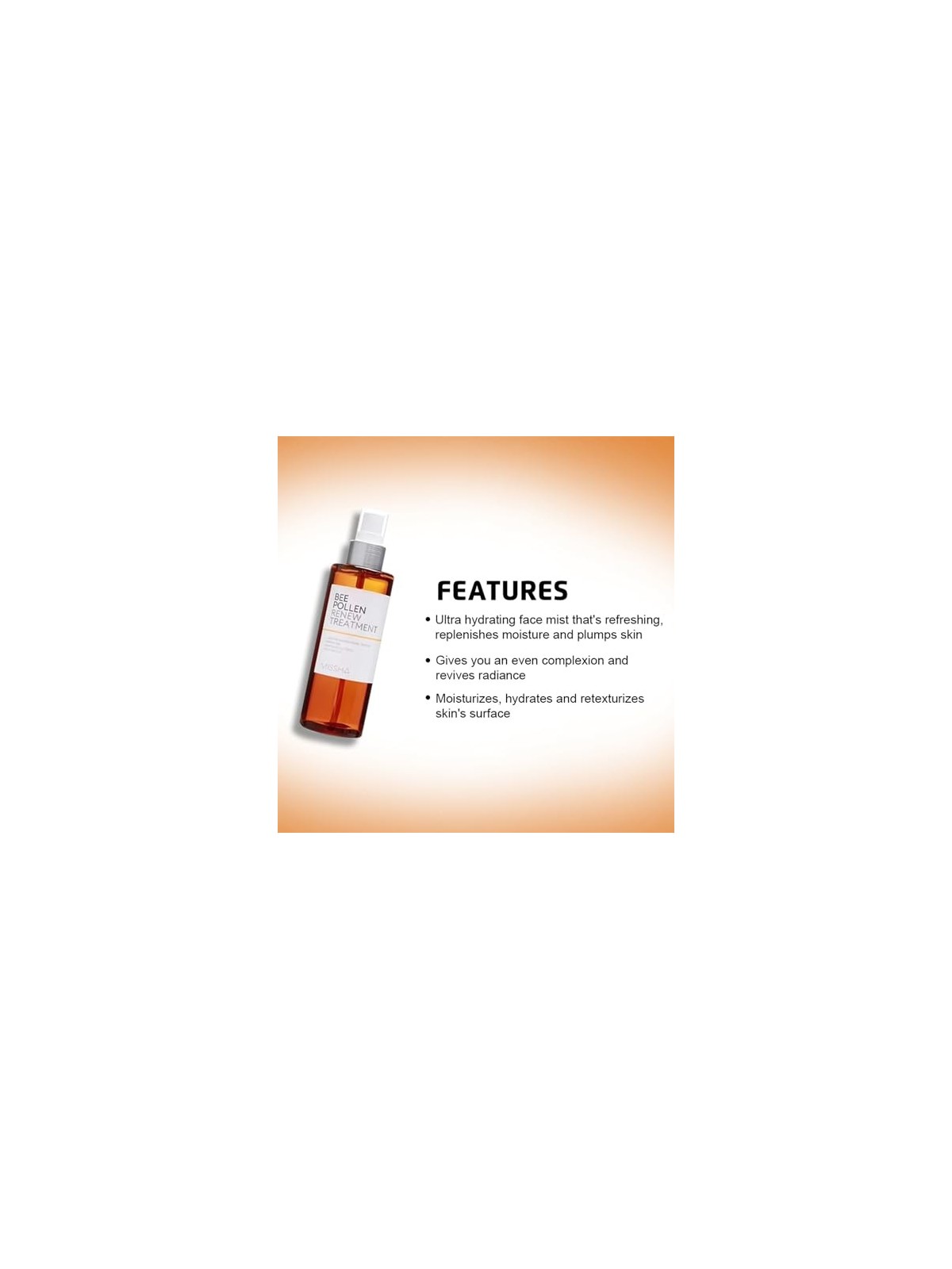Missha Bee Pollen Renew Treatment Tonico rinnovante per la pelle donna 150ml