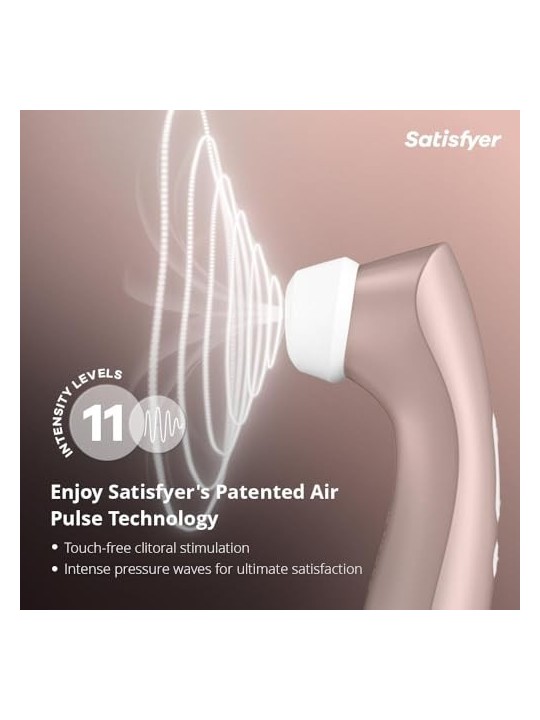 Stimolatore clitorale e vibratore SATISFYER PRO 2