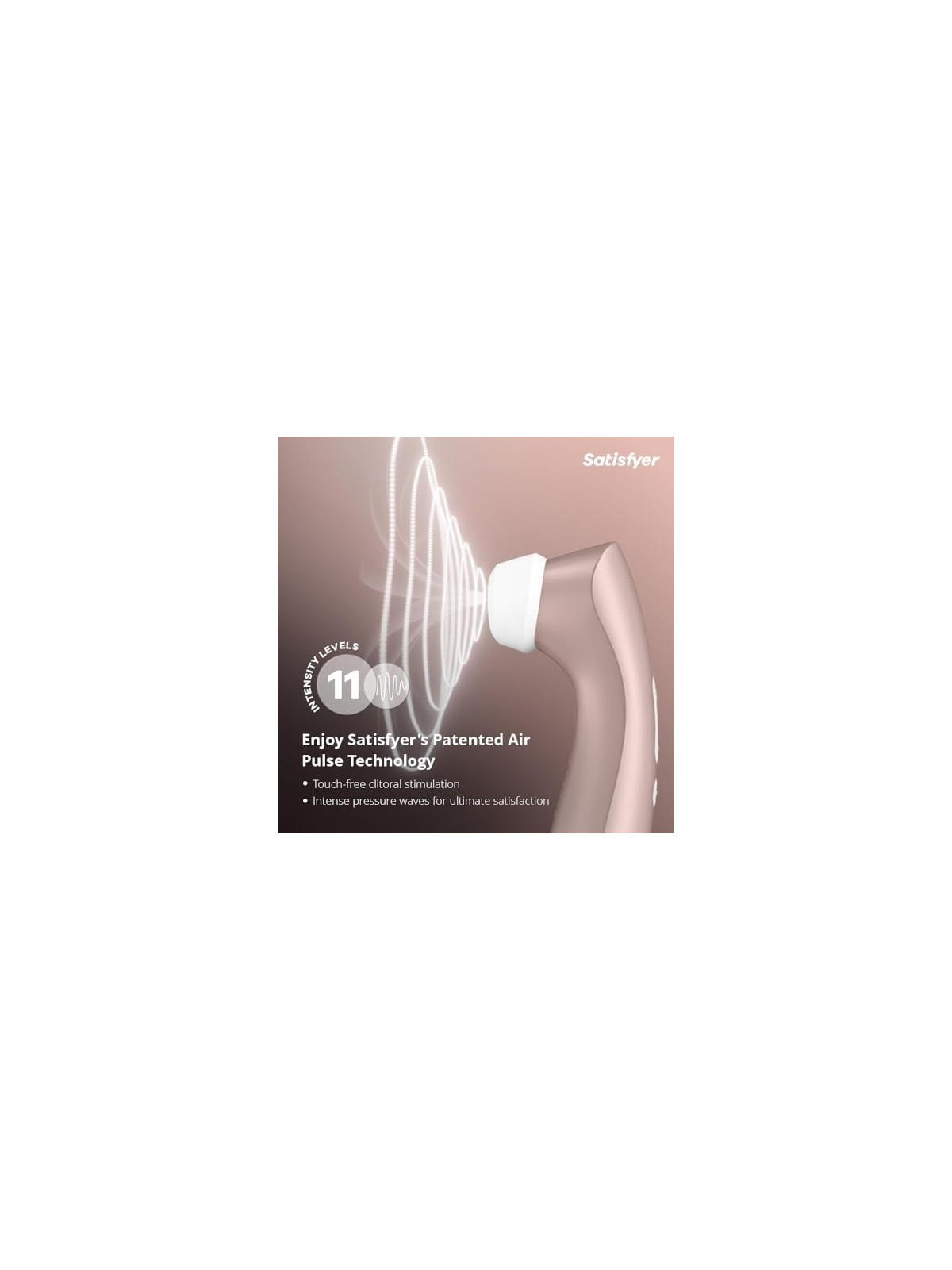 Stimolatore clitorale e vibratore SATISFYER PRO 2