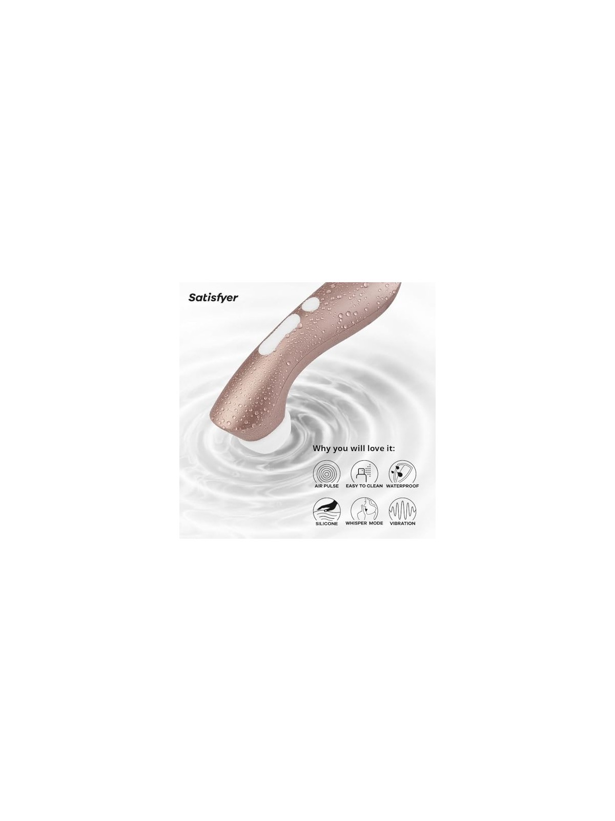 Stimolatore clitorale e vibratore SATISFYER PRO 2