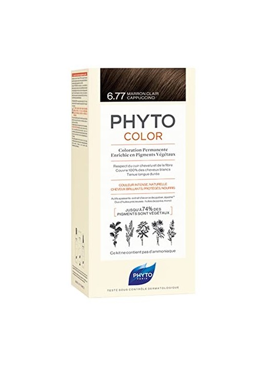 PHYTOCOLOR 6.77 Marrone Chiaro Cappuccino 112ml