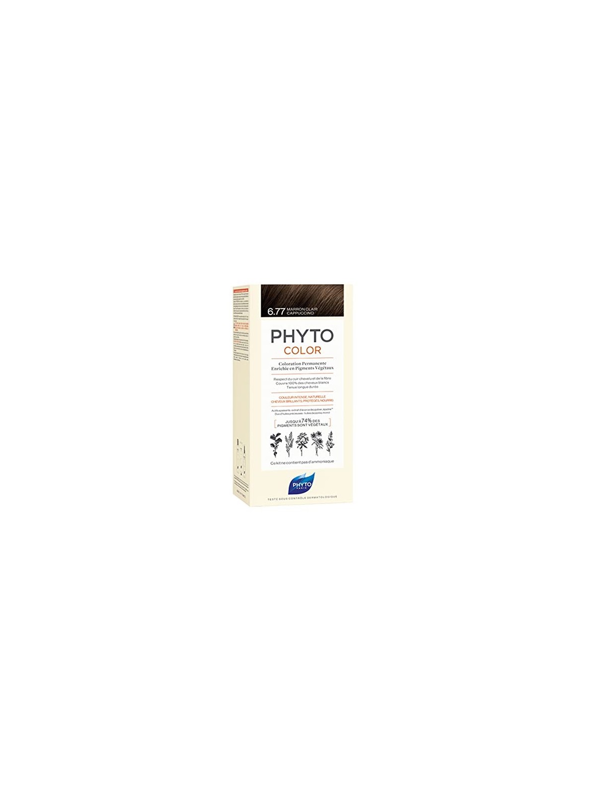 PHYTOCOLOR 6.77 Marrone Chiaro Cappuccino 112ml