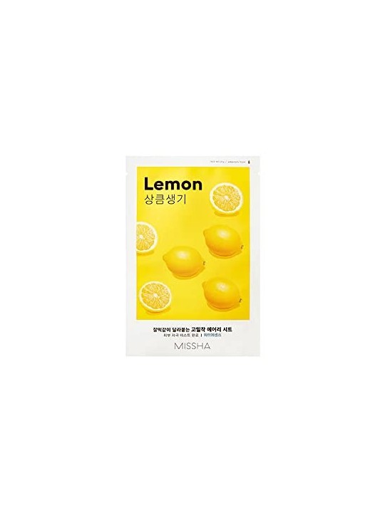 Missha Airy Fit Sheet Mask Illuminating with Lemon Extract 19ml