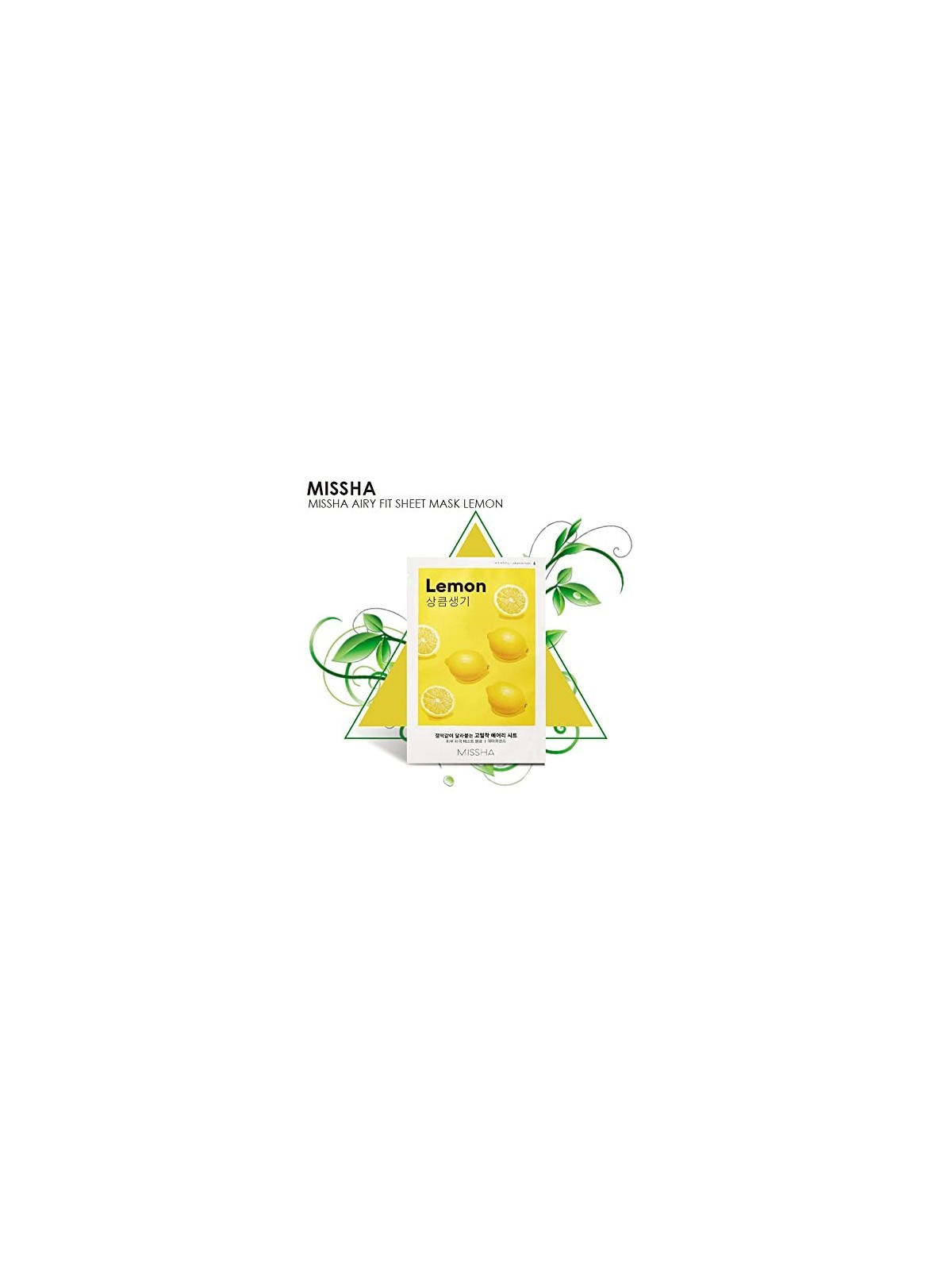 Missha Airy Fit Sheet Mask Illuminating with Lemon Extract 19ml