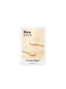 Missha Airy Fit Sheet Mask Illuminating and Smoothing Rice Extract 19ml
