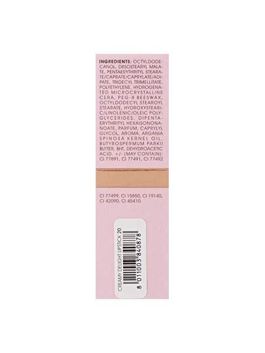 Rossetto Cremoso Naj Oleari 20 Burgundy 35g