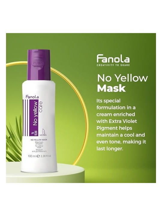 Fanola No Yellow Hair Mask 100ml