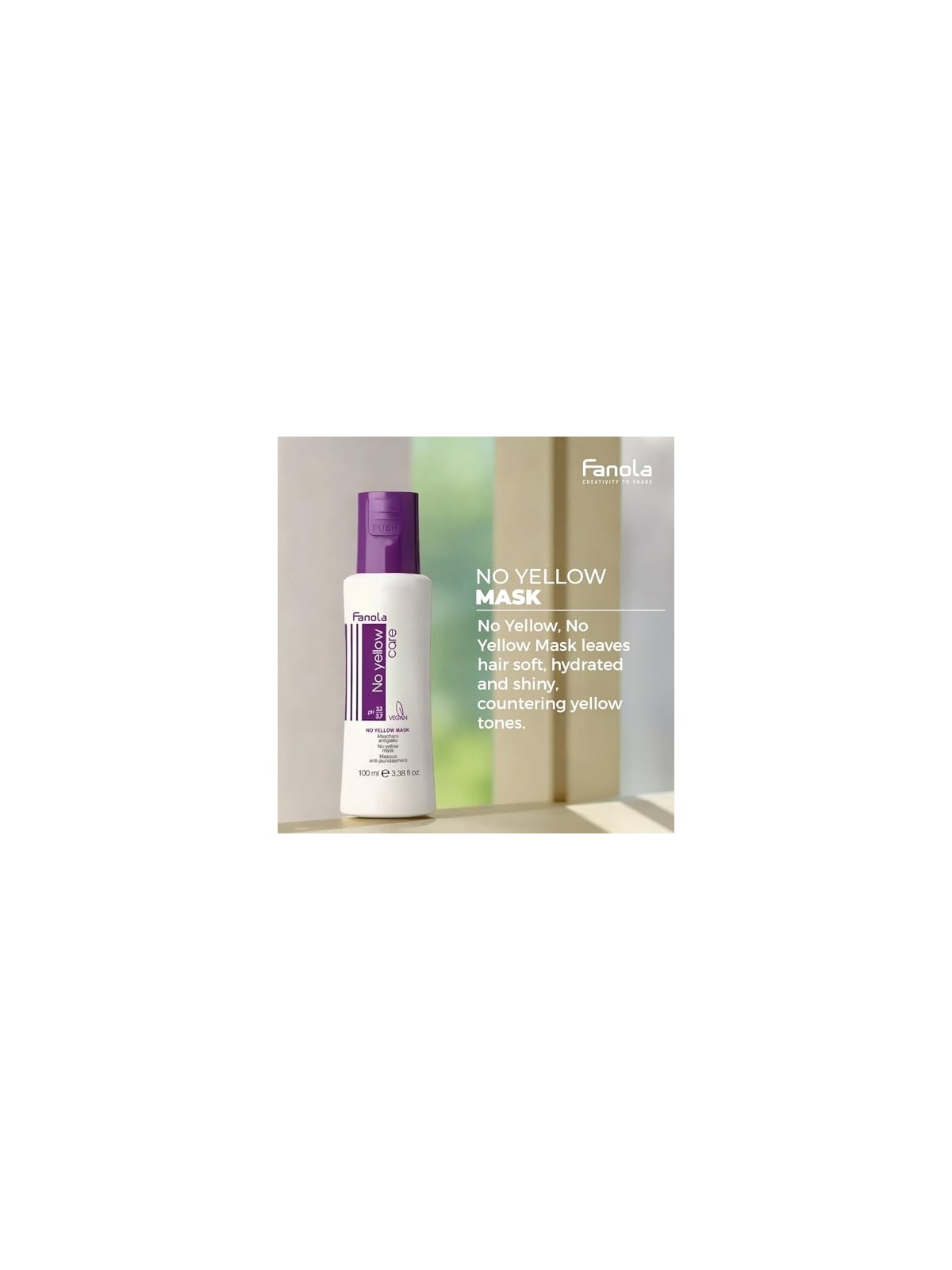 Fanola No Yellow Hair Mask 100ml