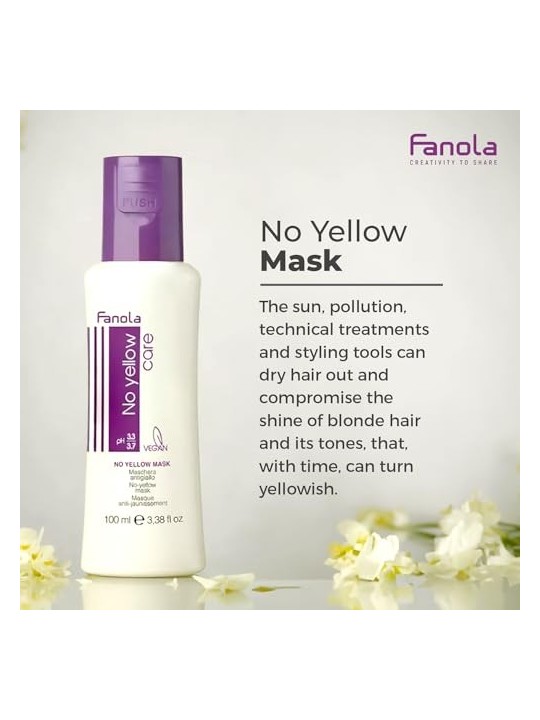 Fanola No Yellow Hair Mask 100ml