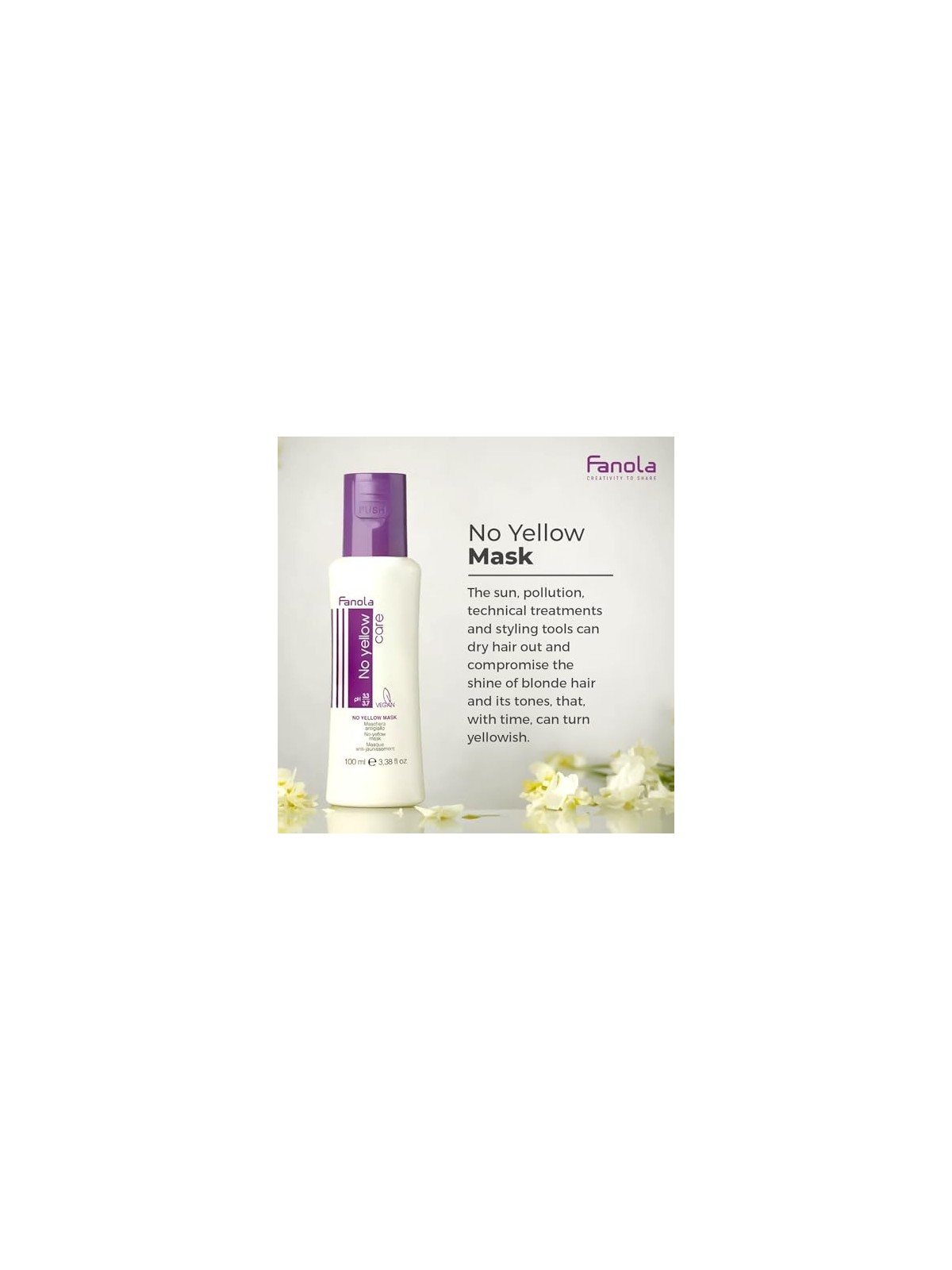 Fanola No Yellow Hair Mask 100ml