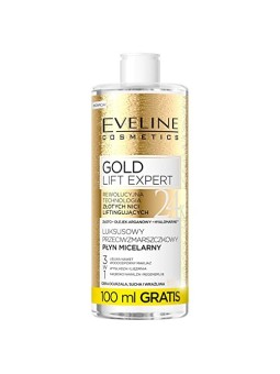 Fluido micellare antirughe con particelle d'oro