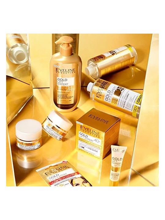 Fluido micellare antirughe con particelle d'oro